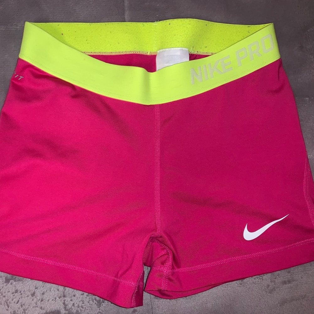 Nike Pro spandex shorts